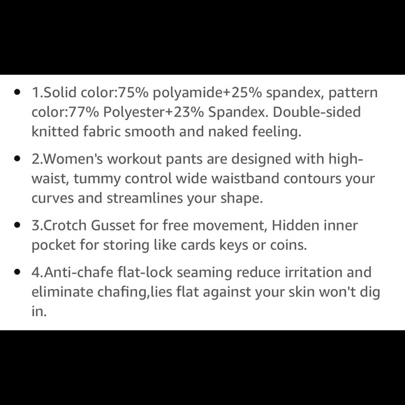 🆕 High Waist Yoga/Workout Leggings - Picture 7 of 8